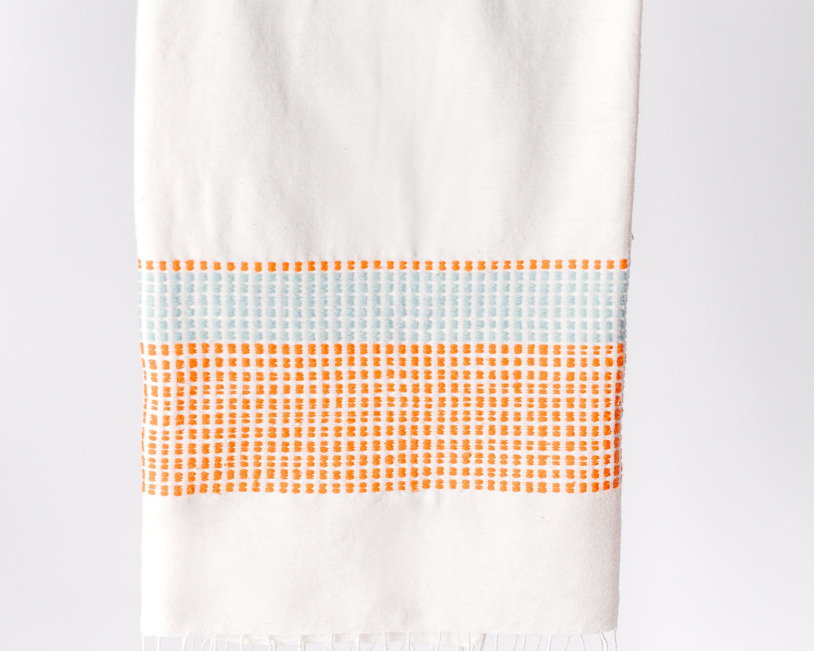 Blue Tangerine Turkish Bath Towel