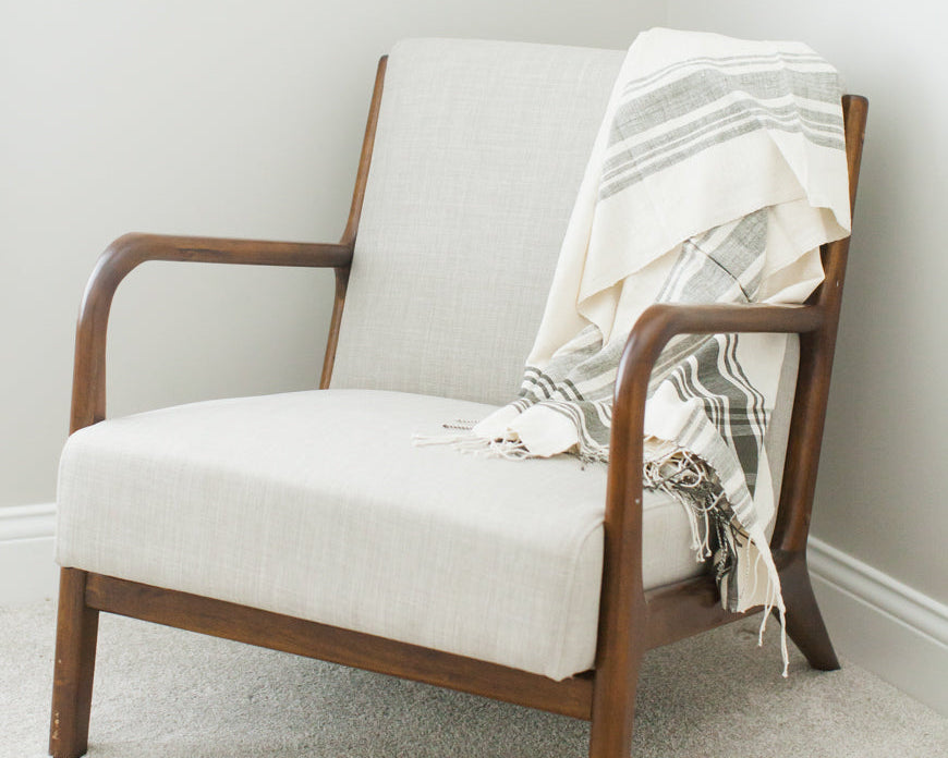 Crosshatch Throw Blanket