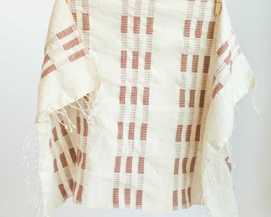 Handwoven Natural Clay Tea Towel