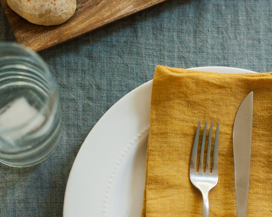 Mustard Linen Napkin