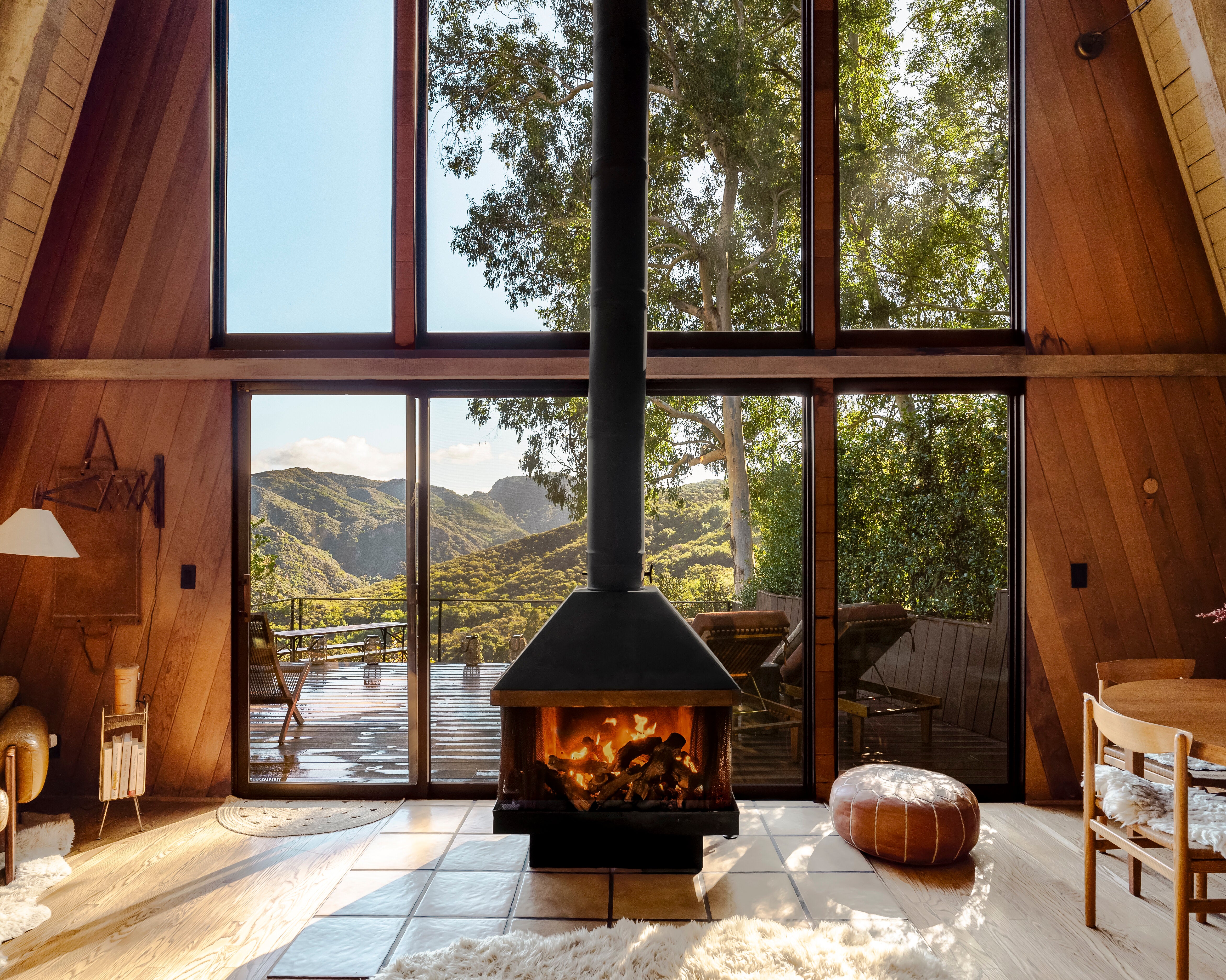 Organic Topanga vacation rental nontoxic home property fragrance-free