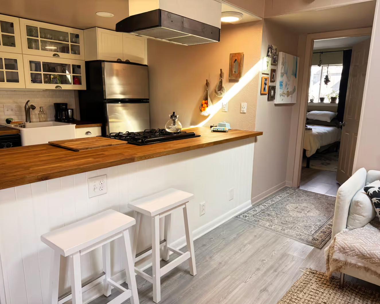 Non-toxic Austin condo kitchen