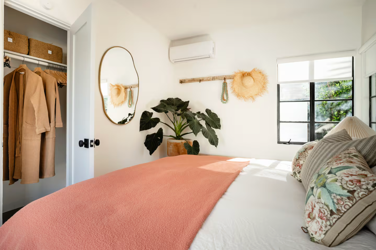 Non-toxic vacation rental palm springs bedroom