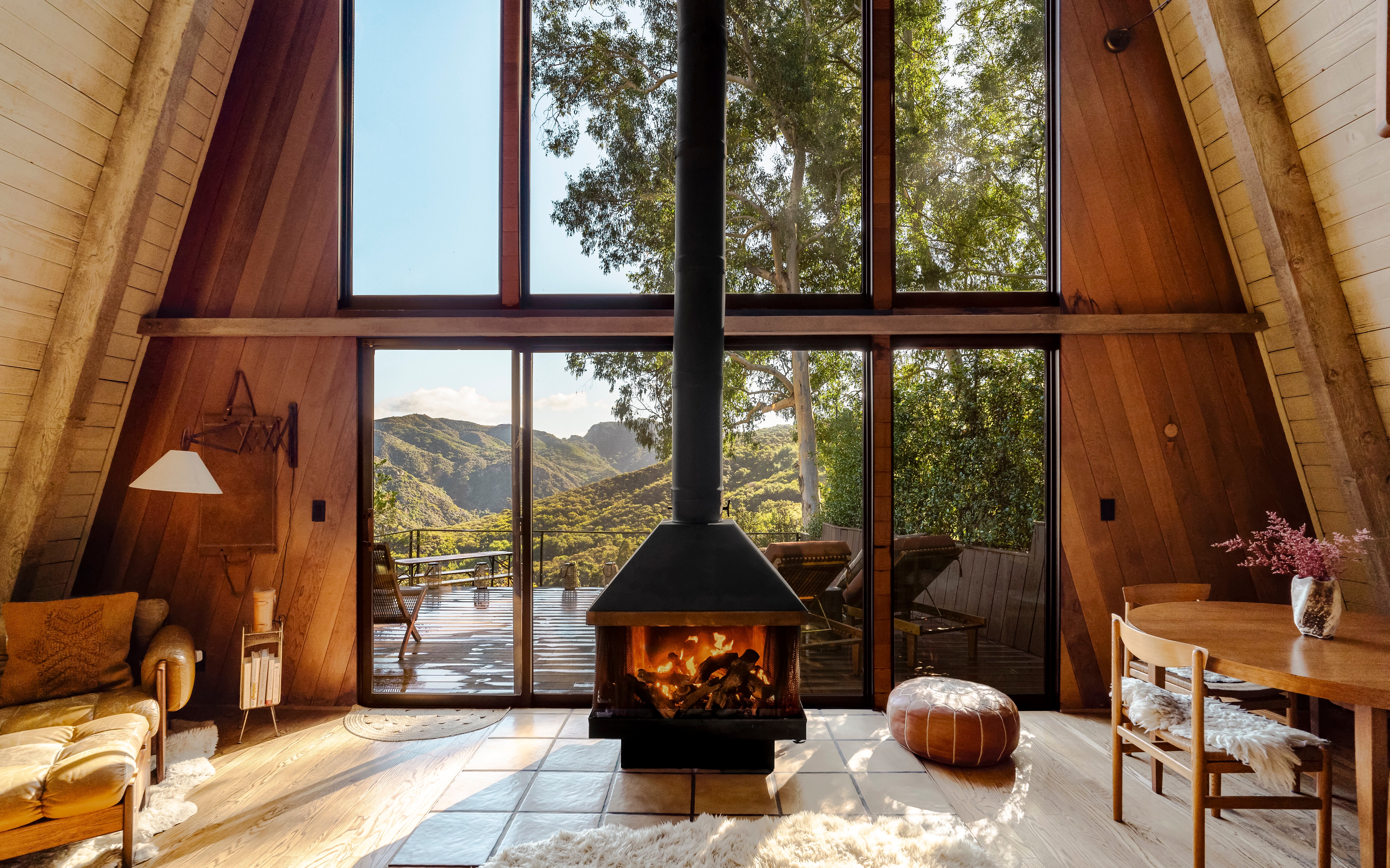 Organic Topanga vacation rental nontoxic home property fragrance-free
