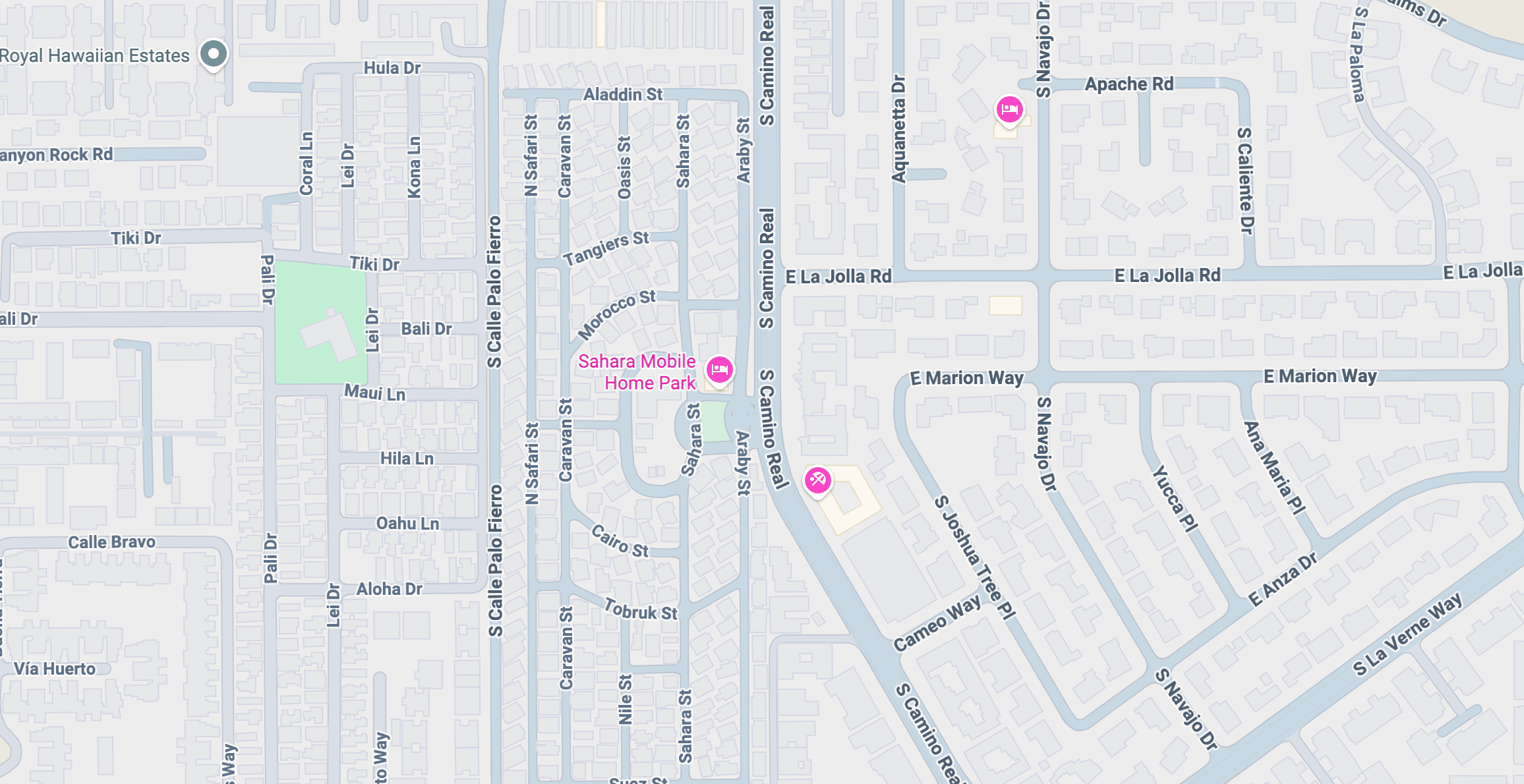 Non-toxic vacation rental palm springs 