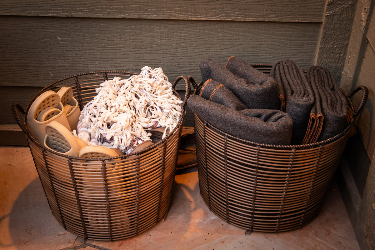 Sedona non-toxic vacation home blankets slippers