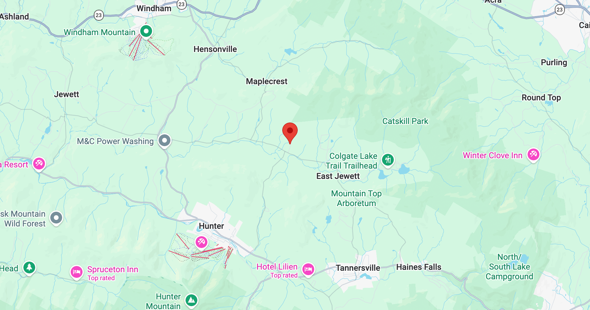 Catskills non-toxic vacation rental