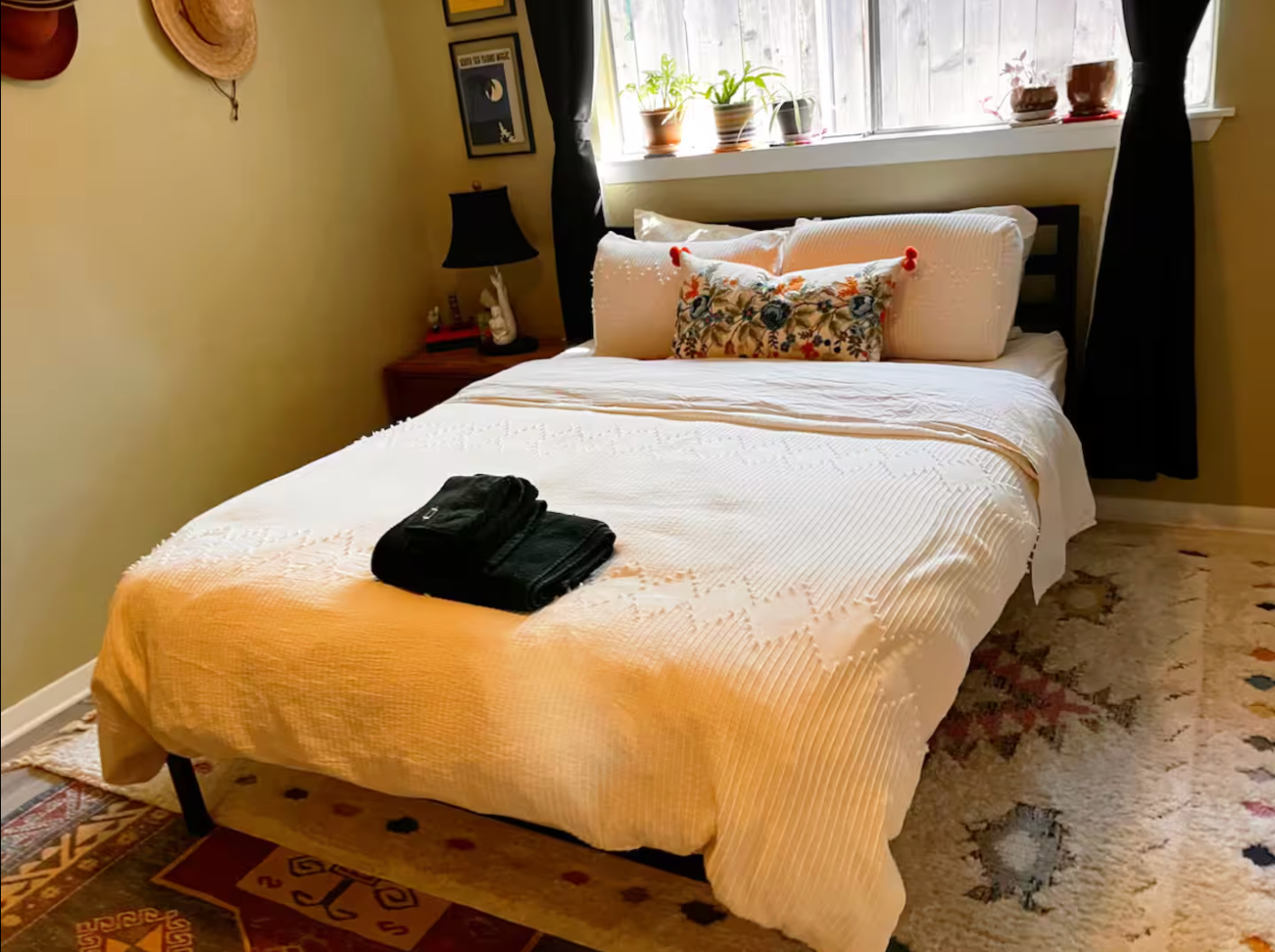 Non-toxic Austin condo bedroom