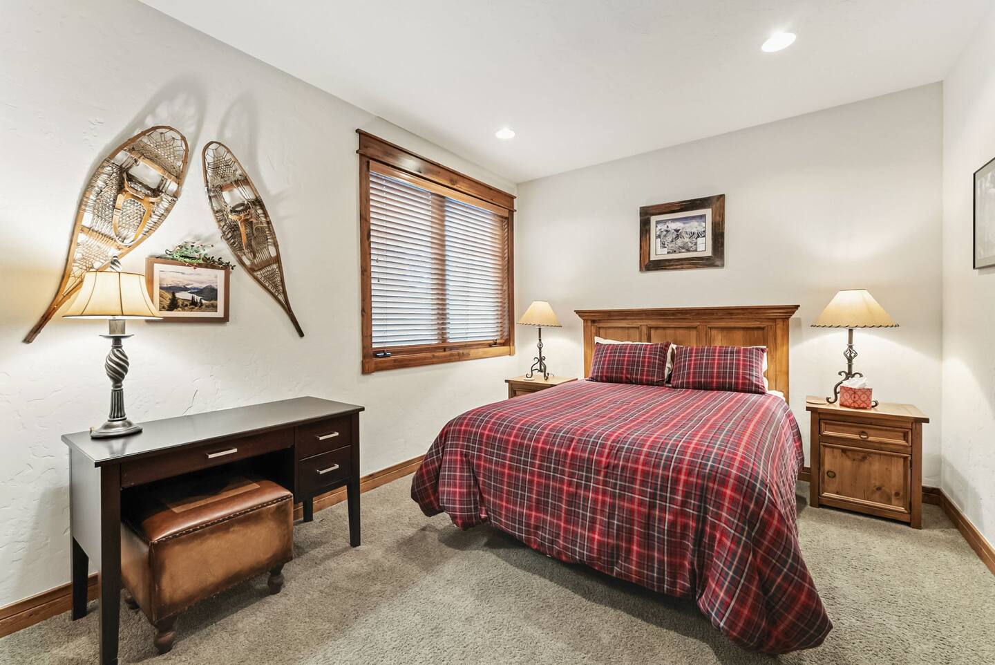 Non-toxic Breckenridge vacation home bedroom