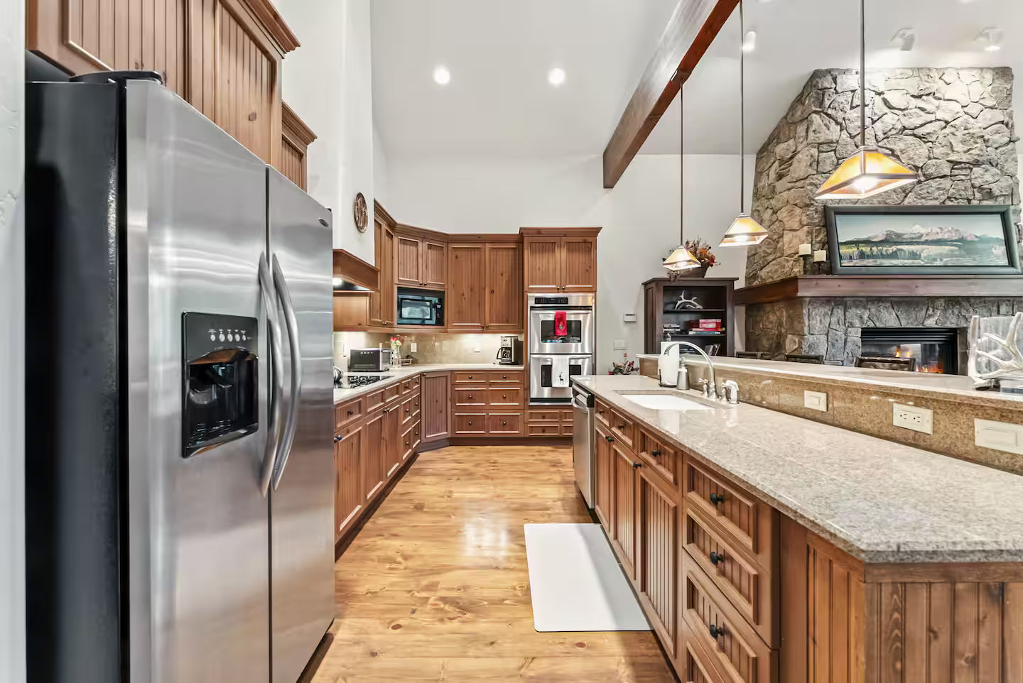 Non-toxic Breckenridge vacation home kitchen