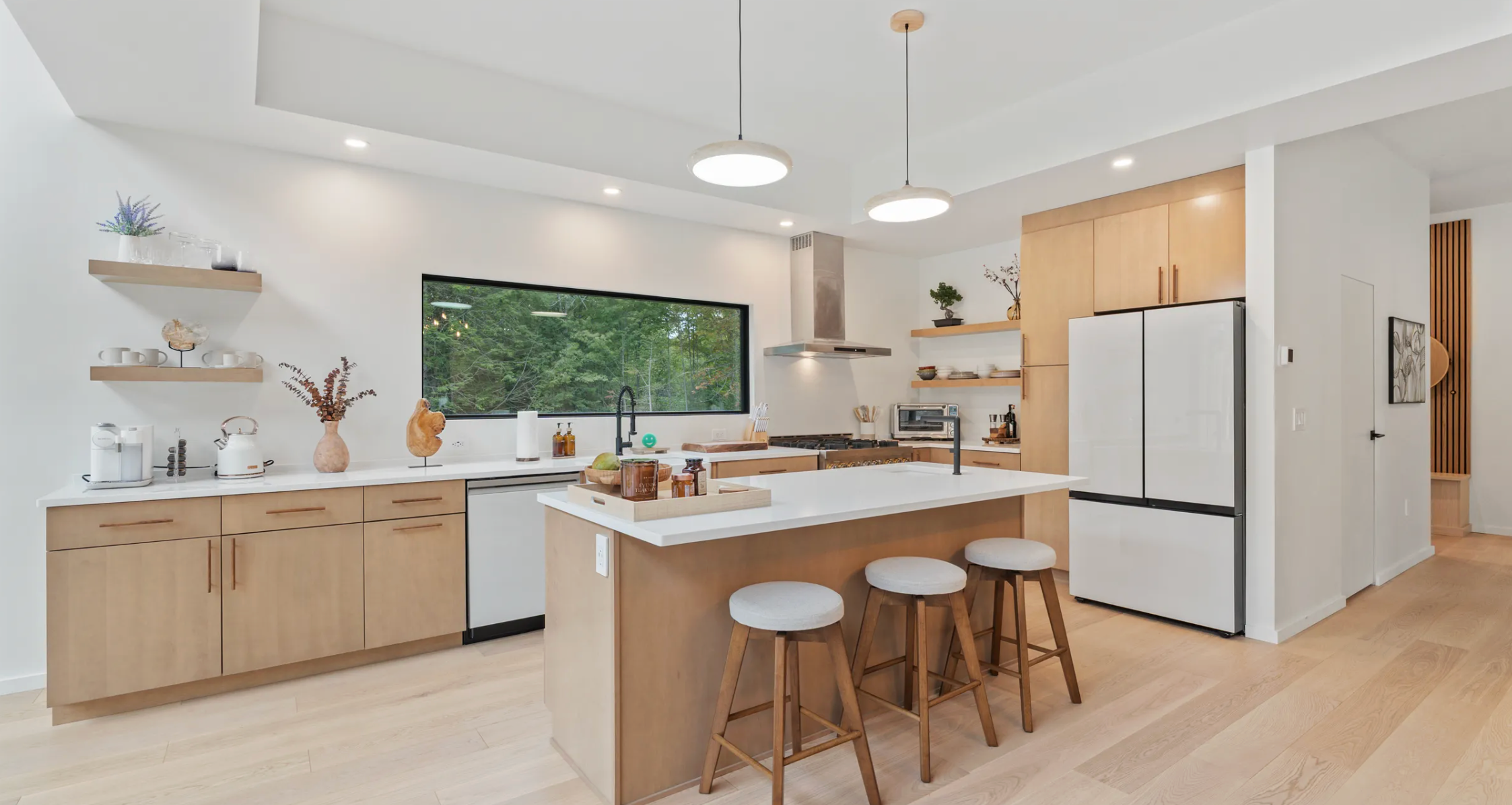 Catskills non-toxic vacation rental home kitchen