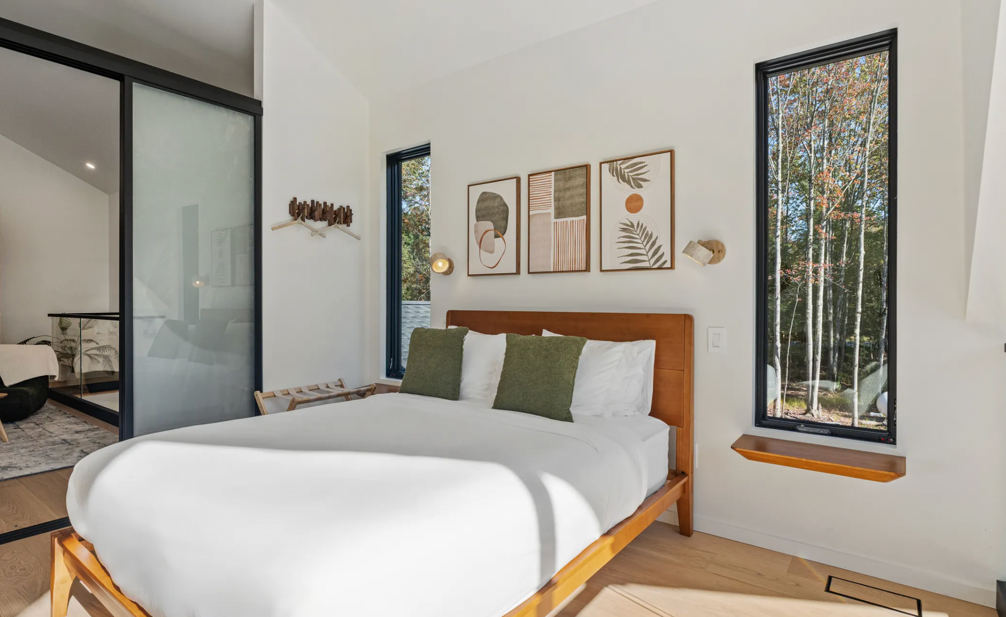 Catskills non-toxic vacation rental modern home