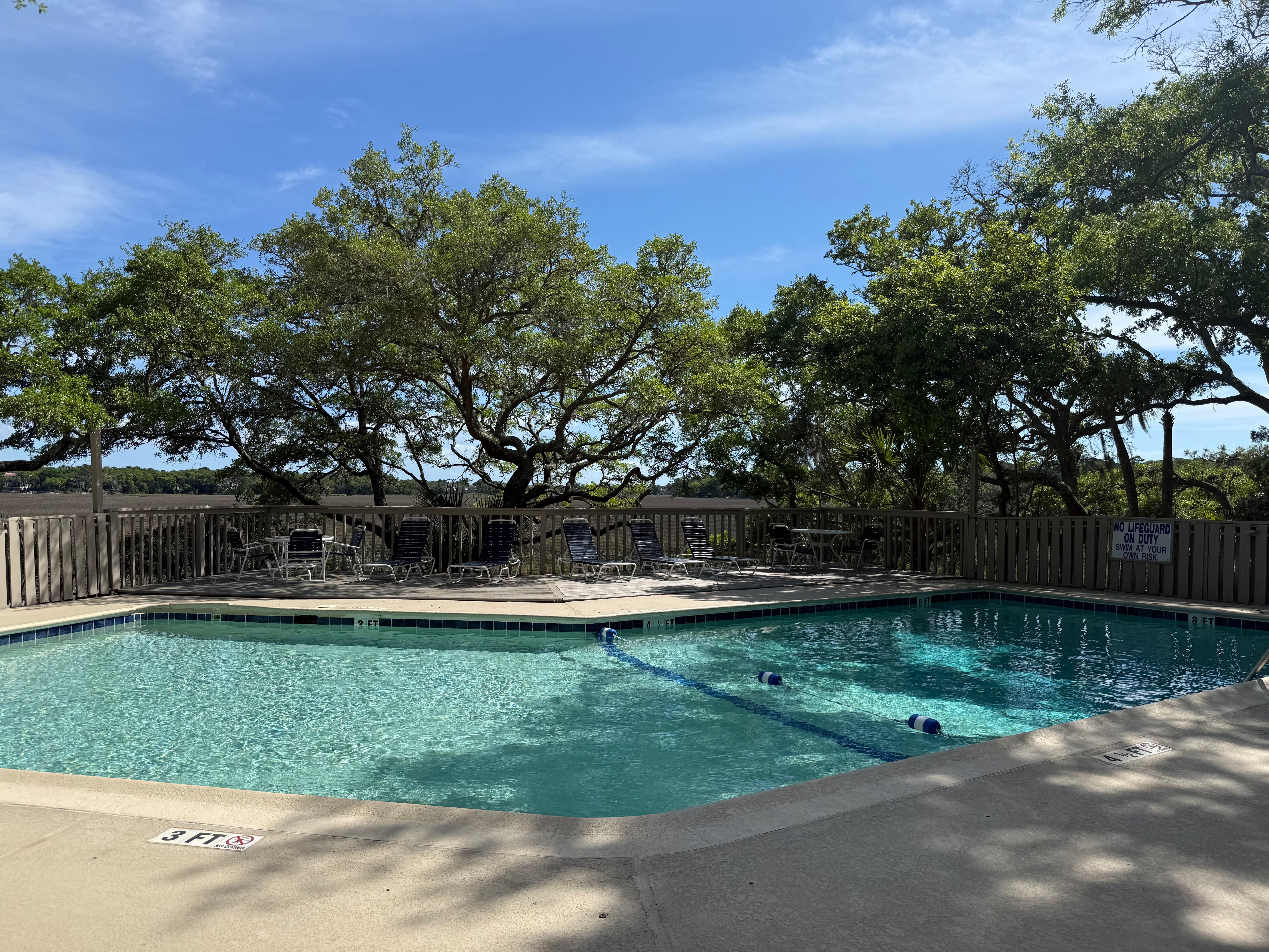 Seabrook Island non-toxic vacation home pool