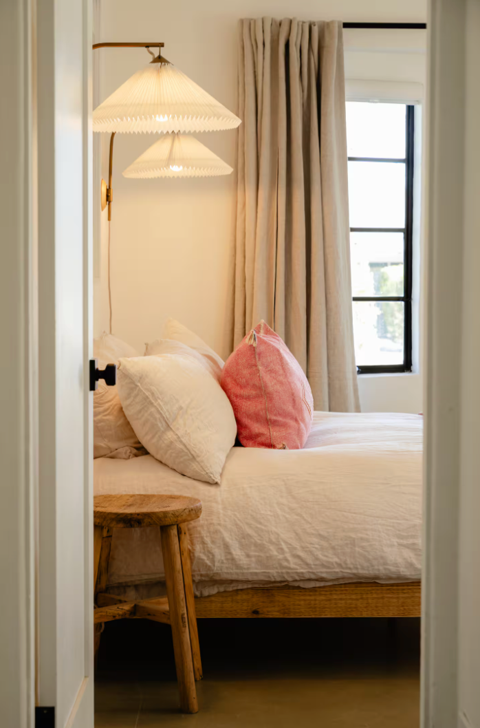 Non-toxic vacation rental palm springs bedroom