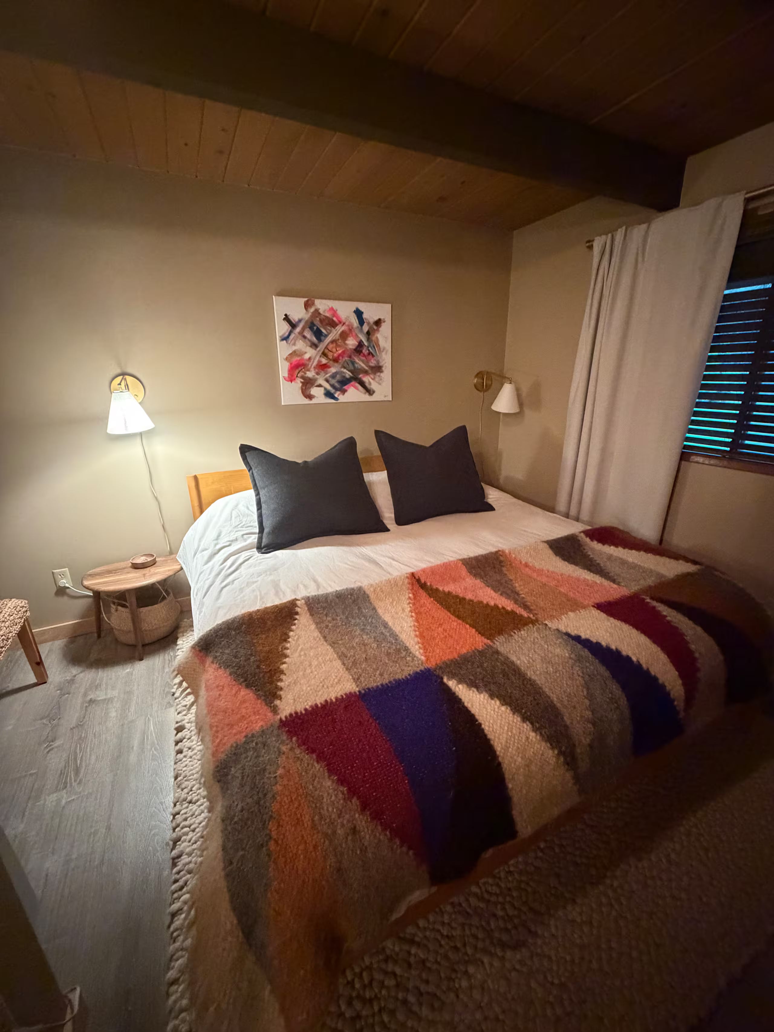Non-toxic vacation rental washington bedroom